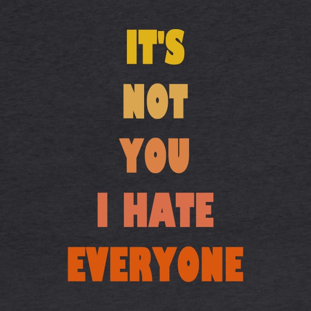 I hate everyone by richardsimpsonart